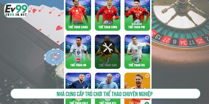 Thể Thao EV99 Cá Cược 500+ Giải Đấu Đỉnh Cao Mỗi Tuần Nhà cung cấp trò chơi thể thao chuyên nghiệp